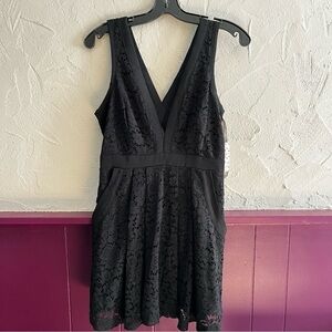 FREE People Black Lace Dress Size XS NWT